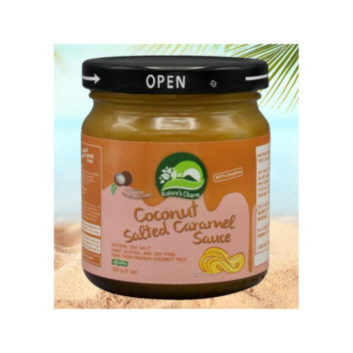 Соус кокосовий "Nature's Charm" - солона карамель , 200 г