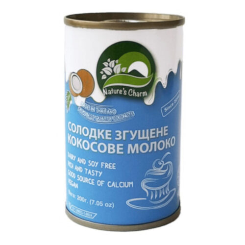 Молоко кокосове згущене "Nature's Charm", 200 г