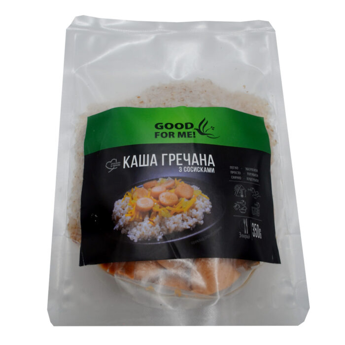 Каша гречана з сосисками, аромат вершків - Зображення 3