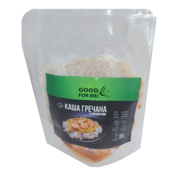 Каша гречана з сосисками, аромат вершків - Зображення 4