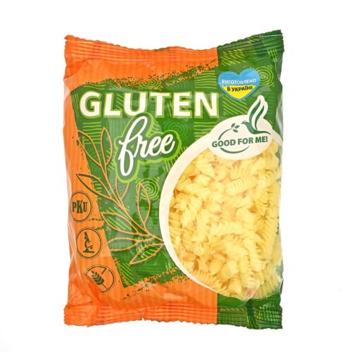 Низькобілкові кукурудзяні макарони-спіральки GFM (ФКУ/PKU) 300 г