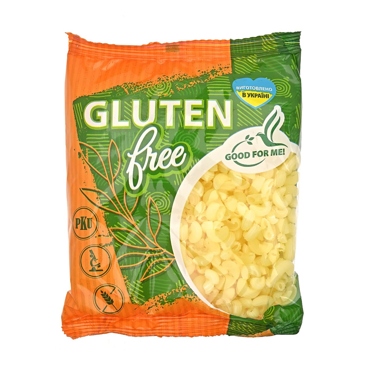 Низькобілкові рисові макарони-ріжки GFM (ФКУ/PKU) 300 г